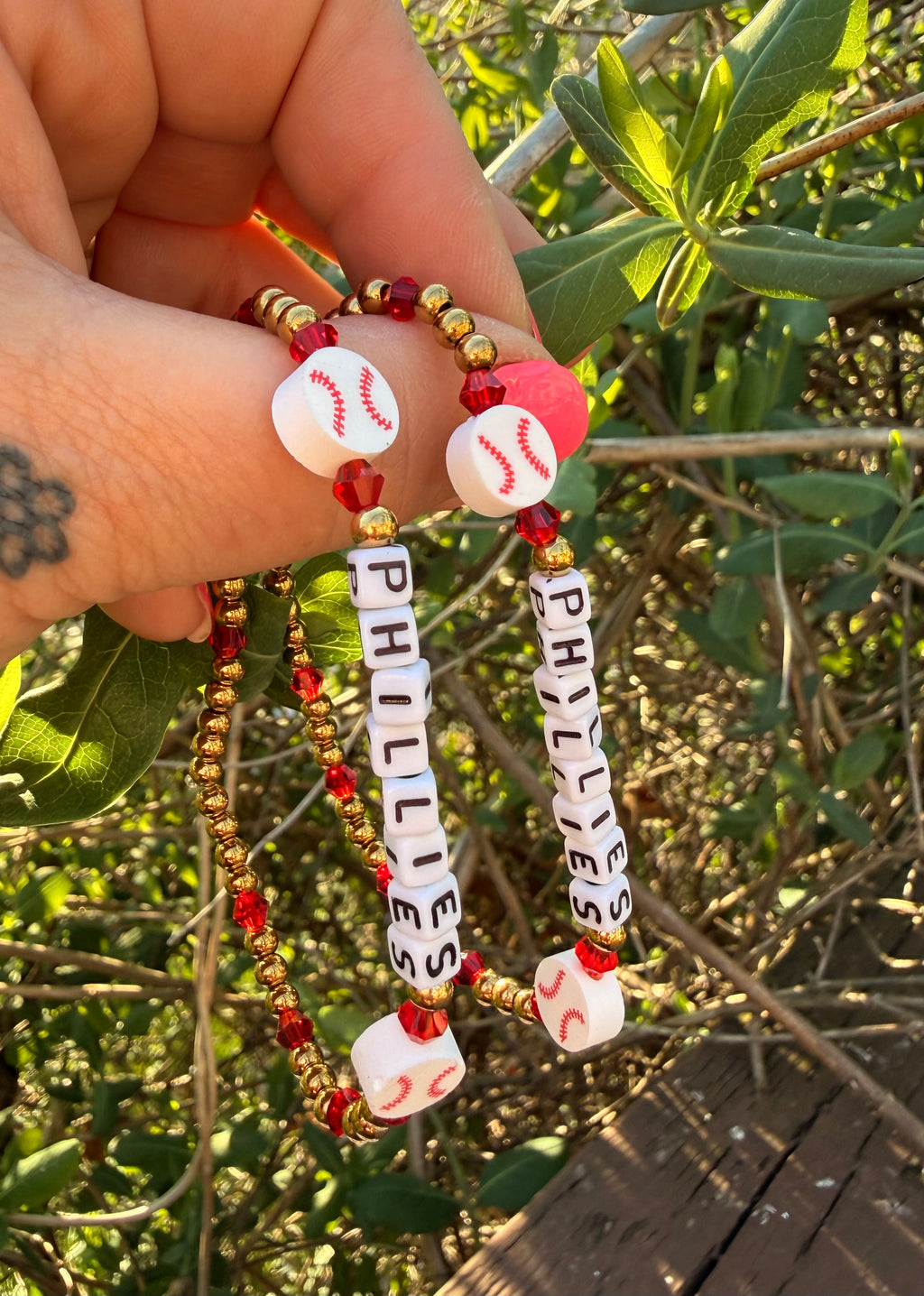 Phillies Game Day Bracelet