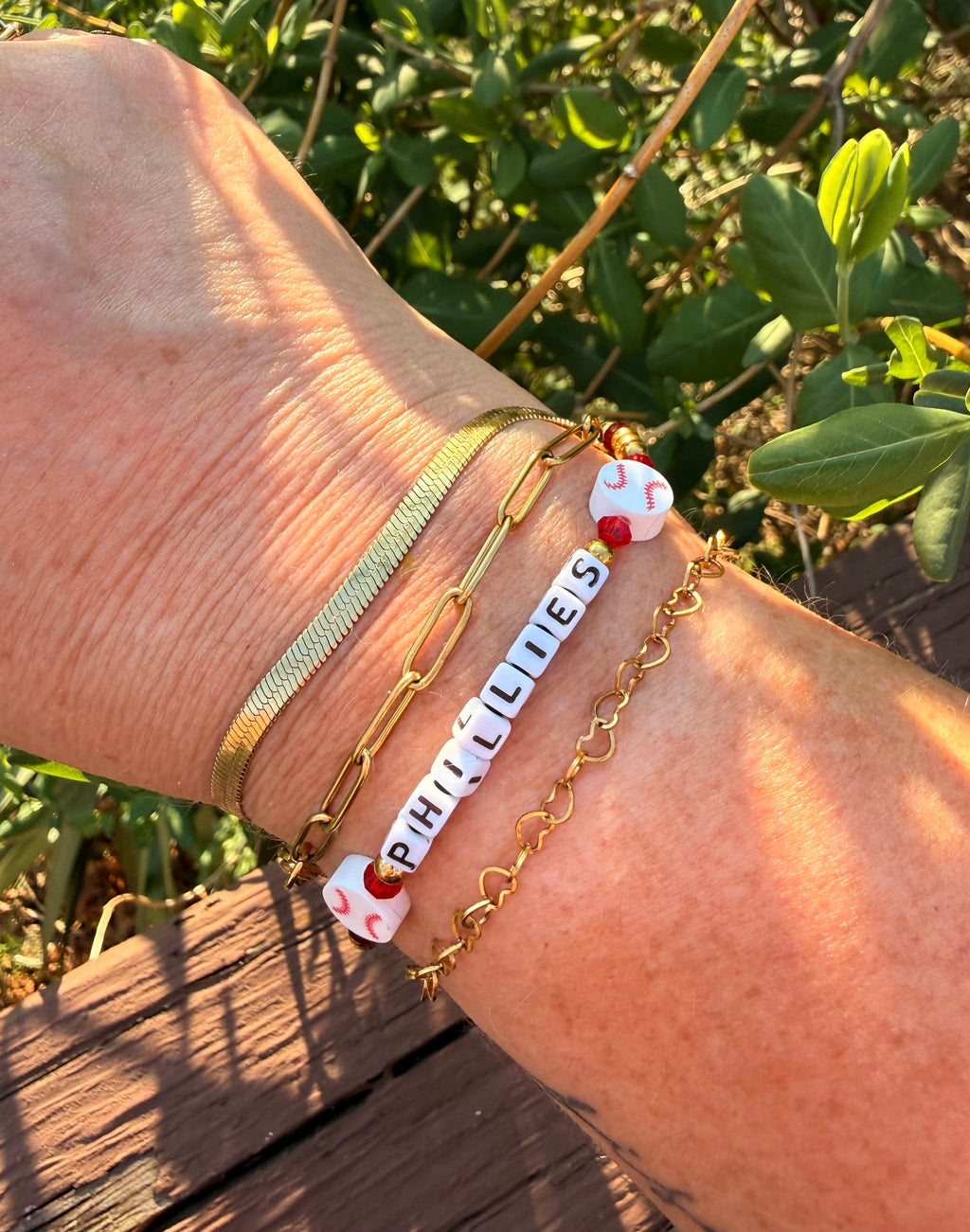 Phillies Game Day Bracelet