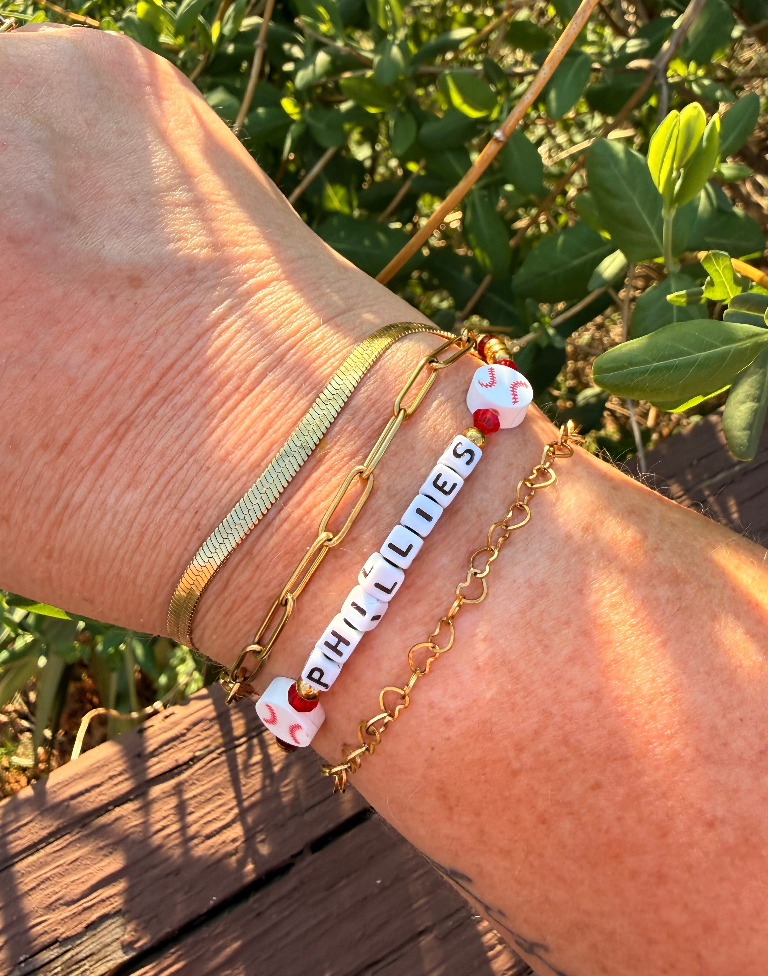 Phillies Game Day Bracelet