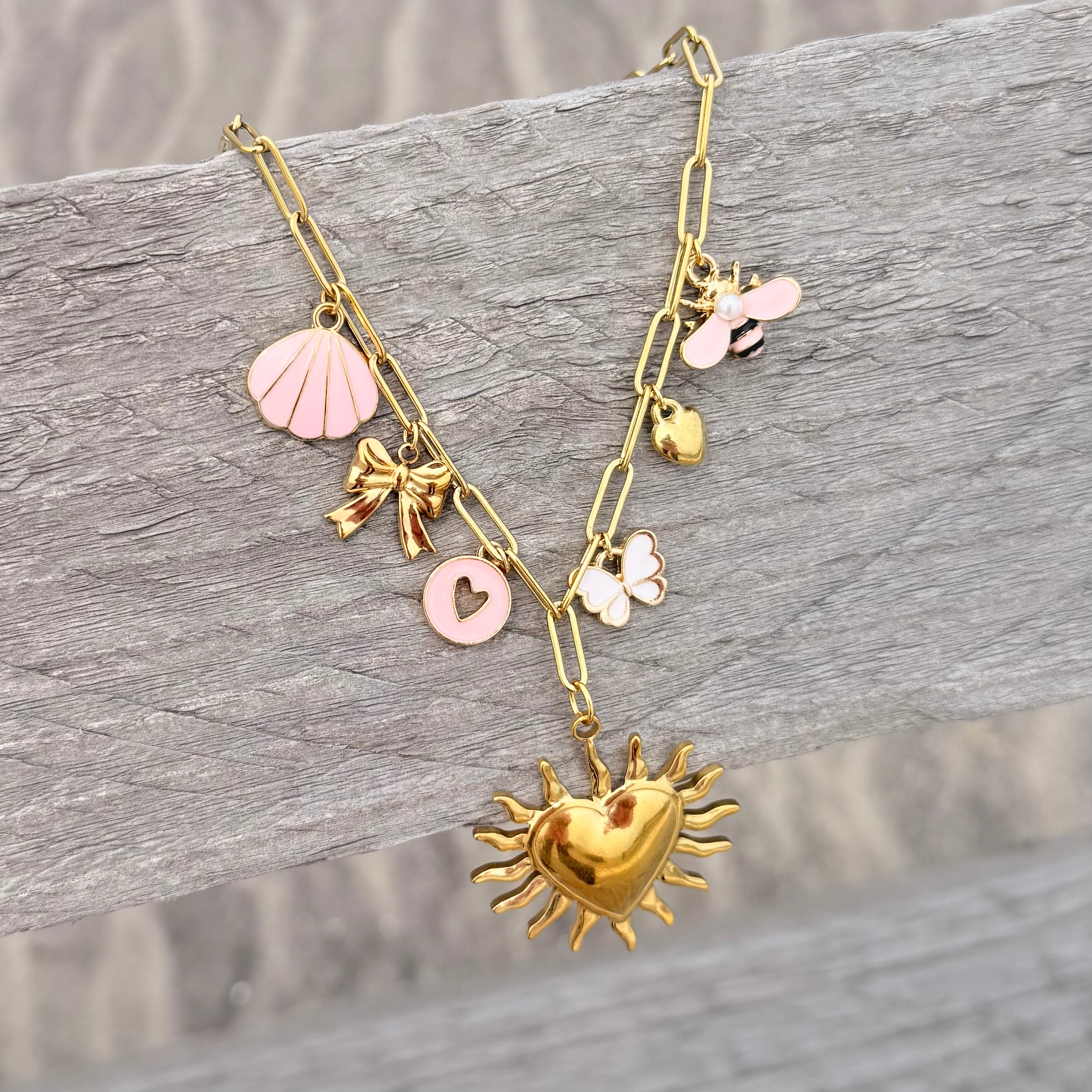 All Heart Charm Necklace
