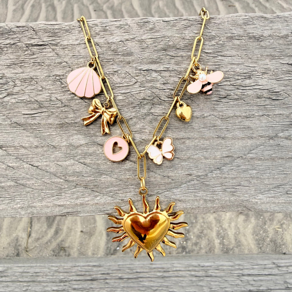 All Heart Charm Necklace